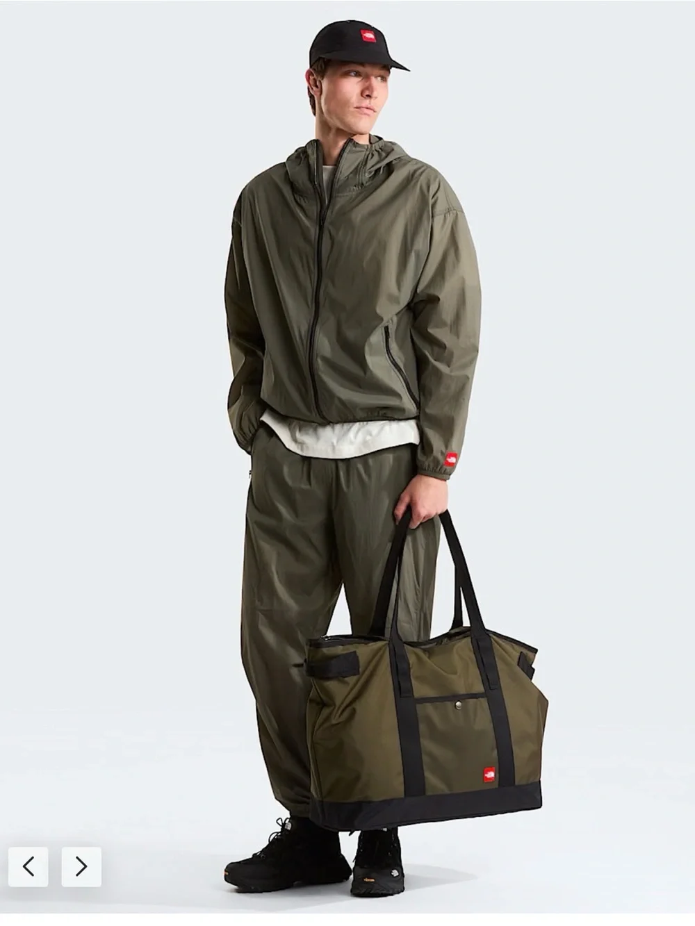 The North Face olive utility